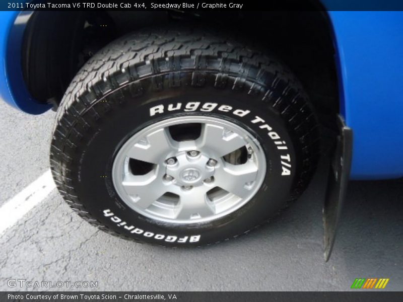  2011 Tacoma V6 TRD Double Cab 4x4 Wheel