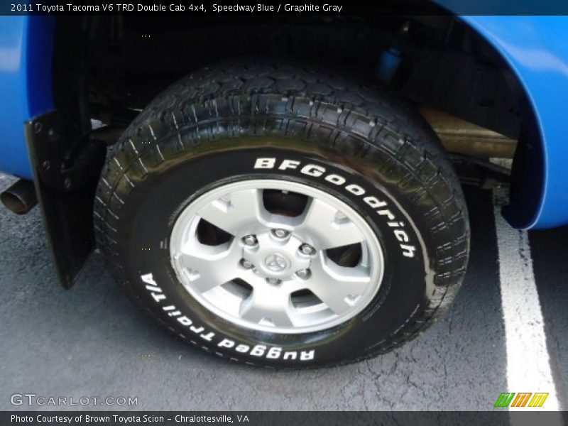 Speedway Blue / Graphite Gray 2011 Toyota Tacoma V6 TRD Double Cab 4x4