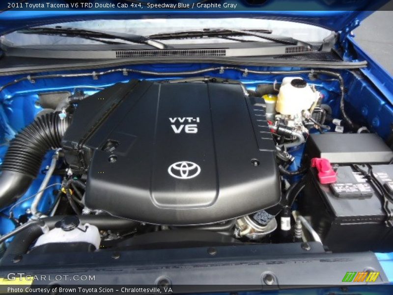  2011 Tacoma V6 TRD Double Cab 4x4 Engine - 4.0 Liter DOHC 24-Valve VVT-i V6