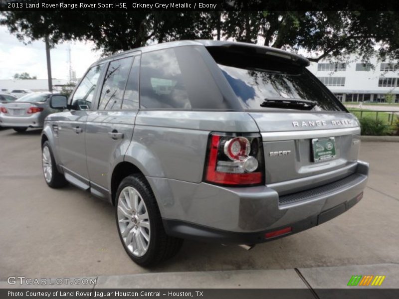 Orkney Grey Metallic / Ebony 2013 Land Rover Range Rover Sport HSE