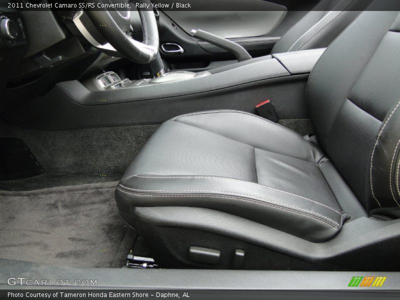 Rally Yellow / Black 2011 Chevrolet Camaro SS/RS Convertible