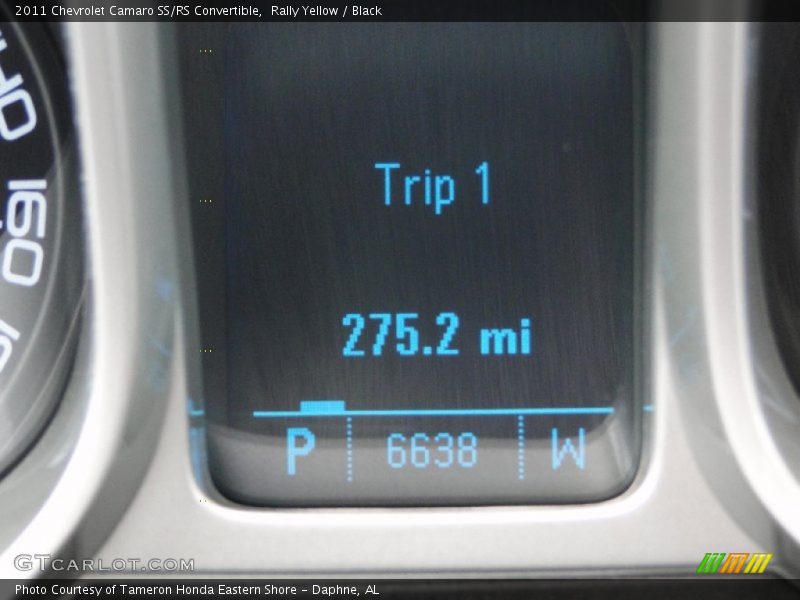 Rally Yellow / Black 2011 Chevrolet Camaro SS/RS Convertible