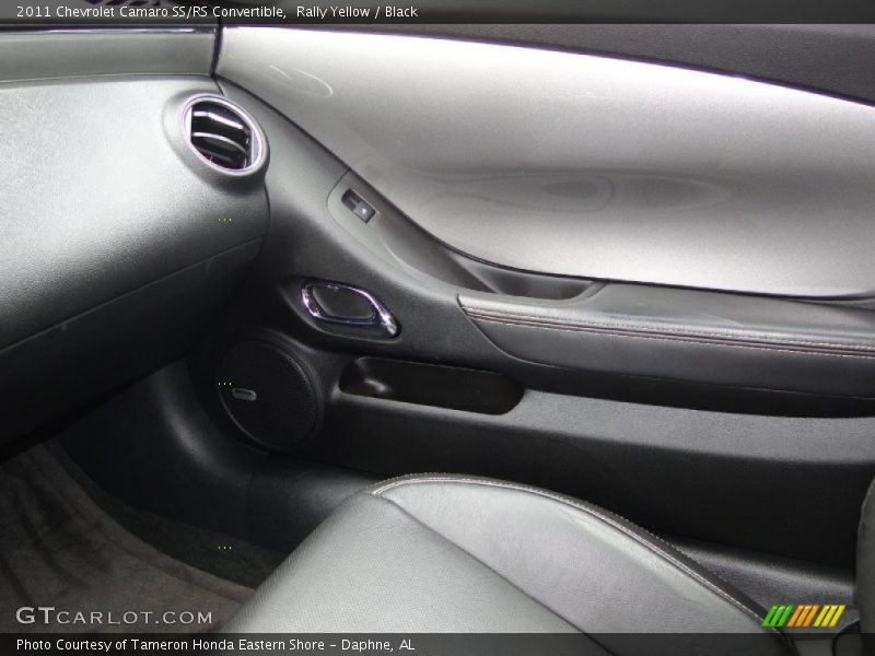 Rally Yellow / Black 2011 Chevrolet Camaro SS/RS Convertible