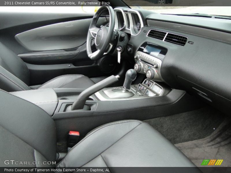 Rally Yellow / Black 2011 Chevrolet Camaro SS/RS Convertible