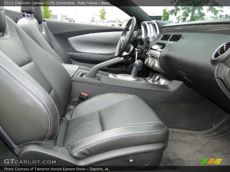 Rally Yellow / Black 2011 Chevrolet Camaro SS/RS Convertible