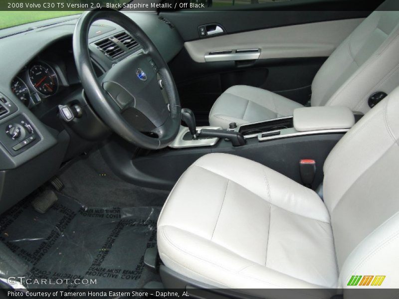 Black Sapphire Metallic / Off Black 2008 Volvo C30 T5 Version 2.0