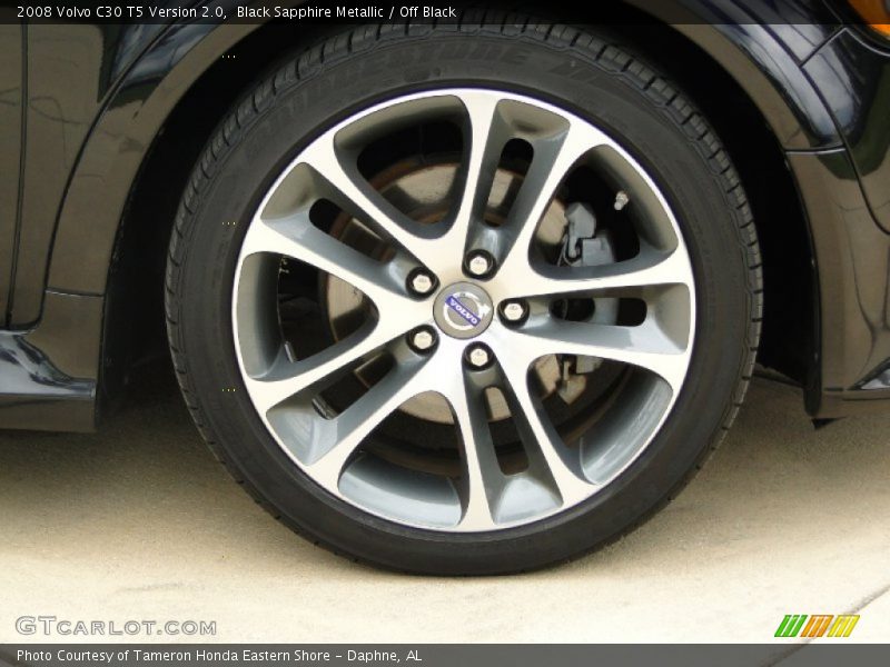 Black Sapphire Metallic / Off Black 2008 Volvo C30 T5 Version 2.0