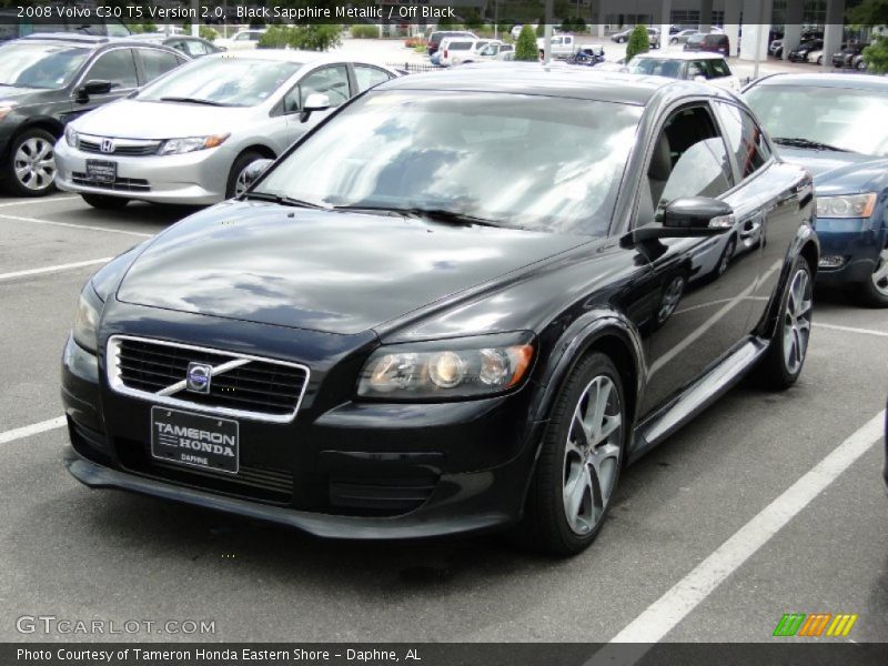 Black Sapphire Metallic / Off Black 2008 Volvo C30 T5 Version 2.0