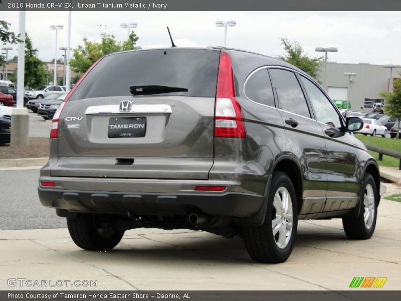 Urban Titanium Metallic / Ivory 2010 Honda CR-V EX