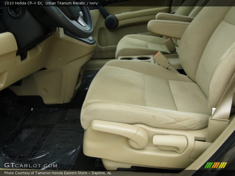 Urban Titanium Metallic / Ivory 2010 Honda CR-V EX