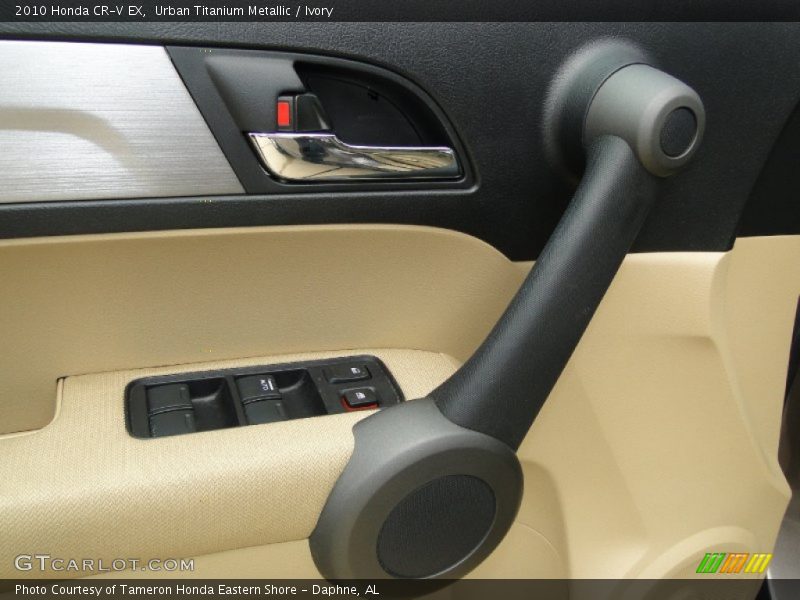 Urban Titanium Metallic / Ivory 2010 Honda CR-V EX