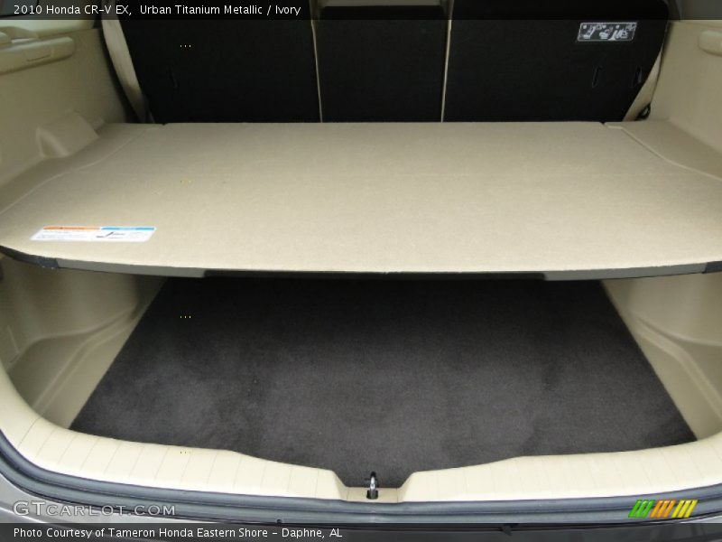 Urban Titanium Metallic / Ivory 2010 Honda CR-V EX
