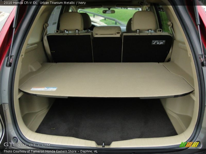 Urban Titanium Metallic / Ivory 2010 Honda CR-V EX