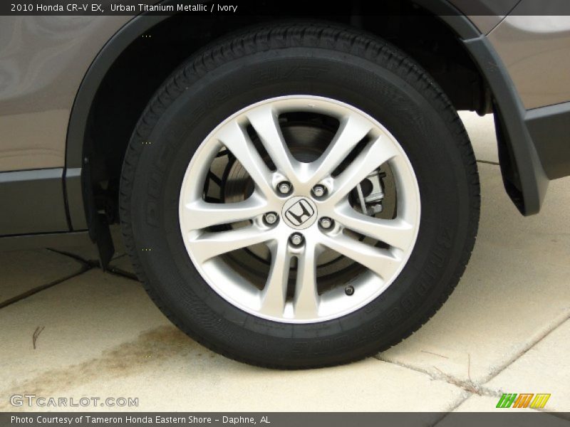 Urban Titanium Metallic / Ivory 2010 Honda CR-V EX