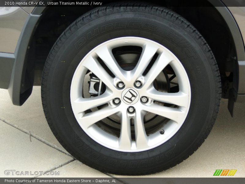 Urban Titanium Metallic / Ivory 2010 Honda CR-V EX