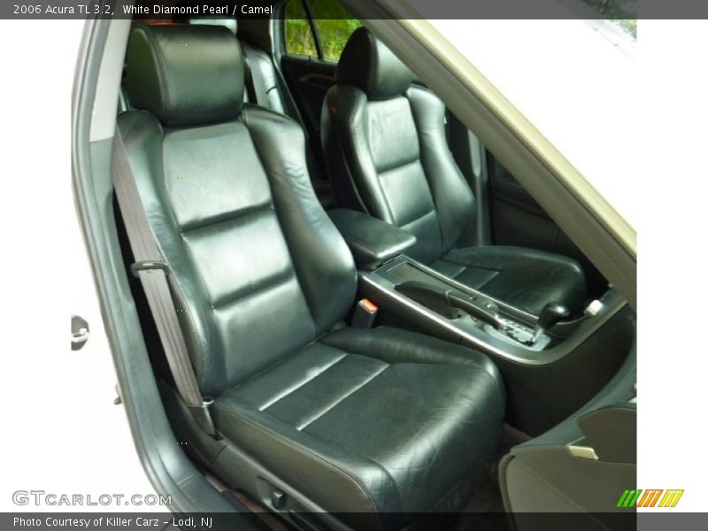 White Diamond Pearl / Camel 2006 Acura TL 3.2