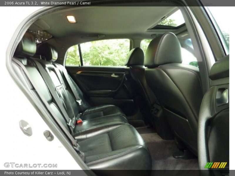White Diamond Pearl / Camel 2006 Acura TL 3.2