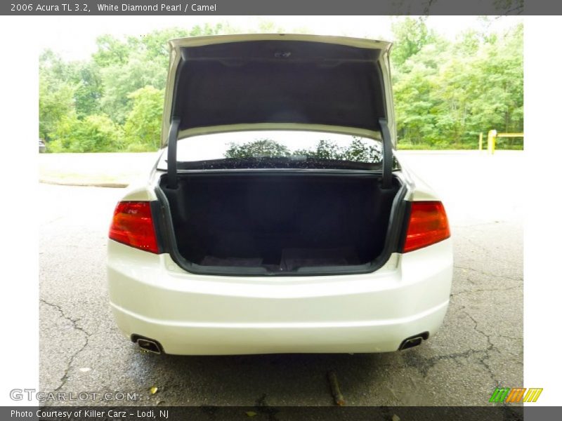 White Diamond Pearl / Camel 2006 Acura TL 3.2