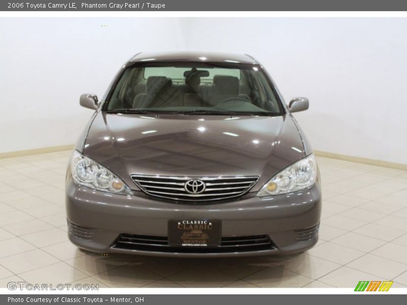 Phantom Gray Pearl / Taupe 2006 Toyota Camry LE