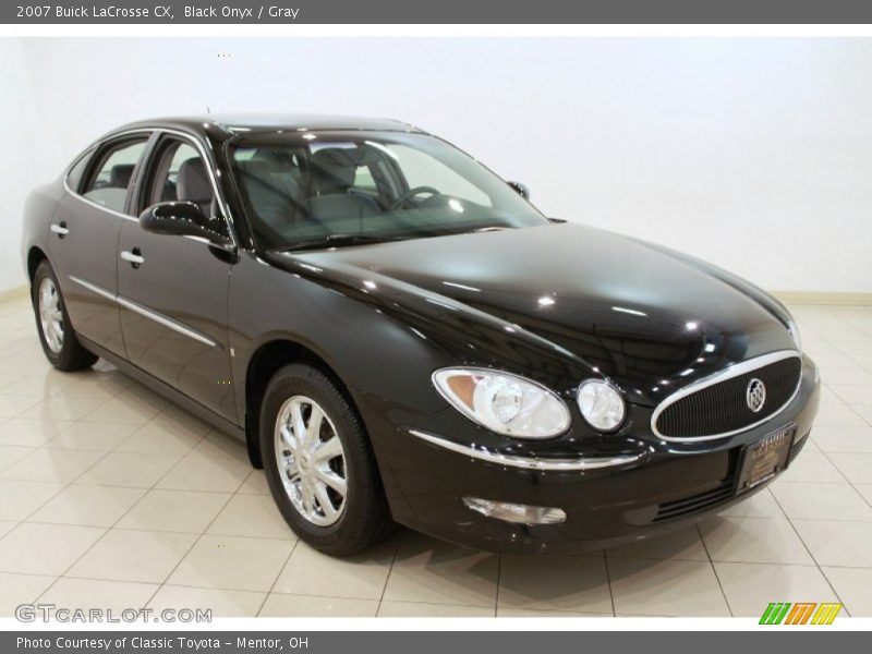 Black Onyx / Gray 2007 Buick LaCrosse CX