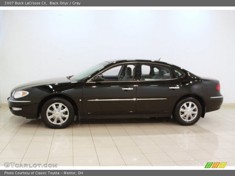 Black Onyx / Gray 2007 Buick LaCrosse CX