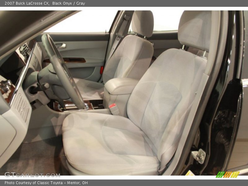 Black Onyx / Gray 2007 Buick LaCrosse CX