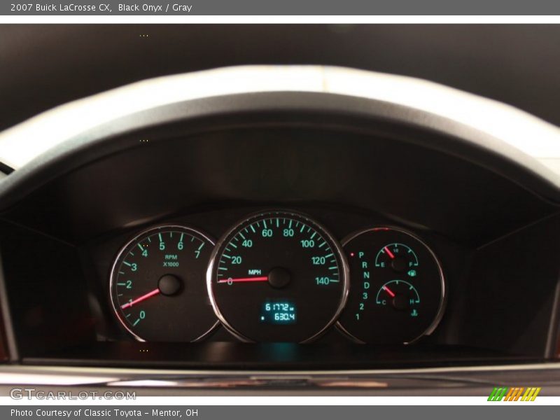 Black Onyx / Gray 2007 Buick LaCrosse CX