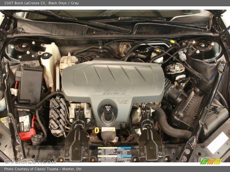 Black Onyx / Gray 2007 Buick LaCrosse CX