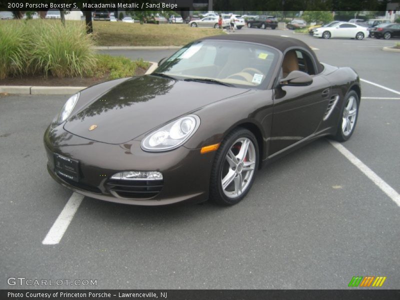 Macadamia Metallic / Sand Beige 2009 Porsche Boxster S