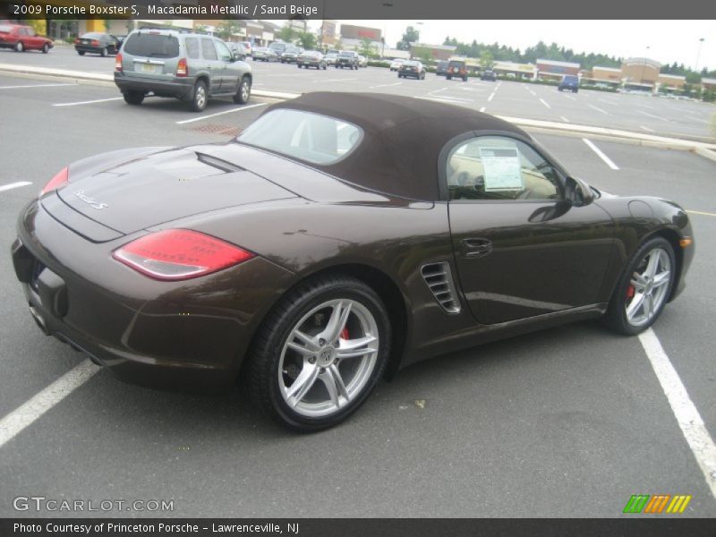 Macadamia Metallic / Sand Beige 2009 Porsche Boxster S
