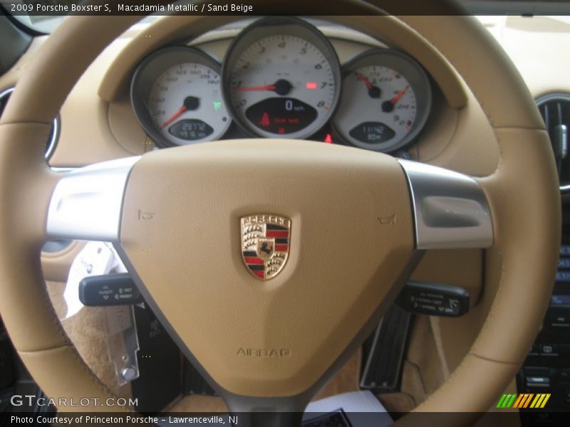 Macadamia Metallic / Sand Beige 2009 Porsche Boxster S