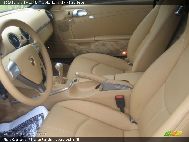 Macadamia Metallic / Sand Beige 2009 Porsche Boxster S
