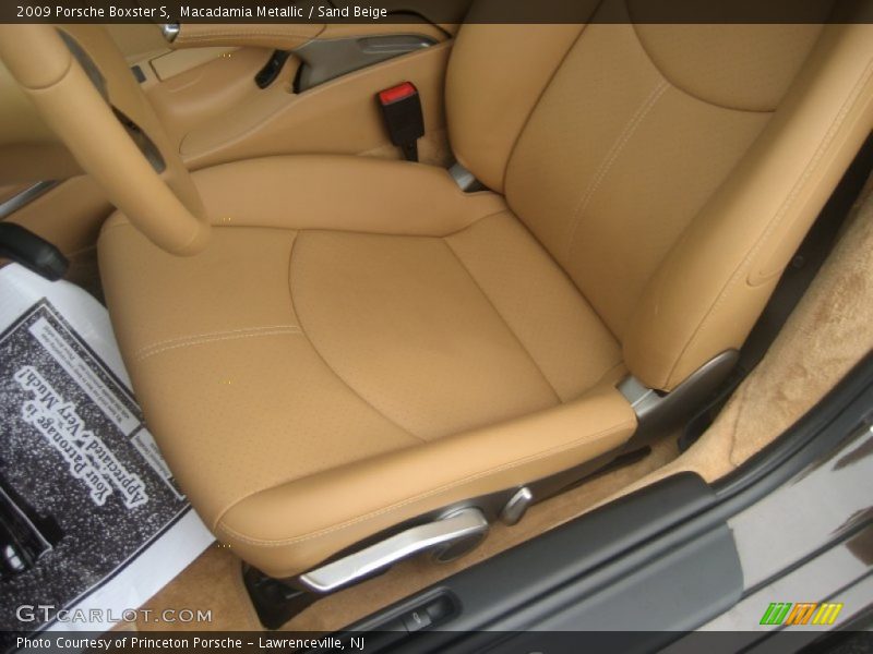 Macadamia Metallic / Sand Beige 2009 Porsche Boxster S