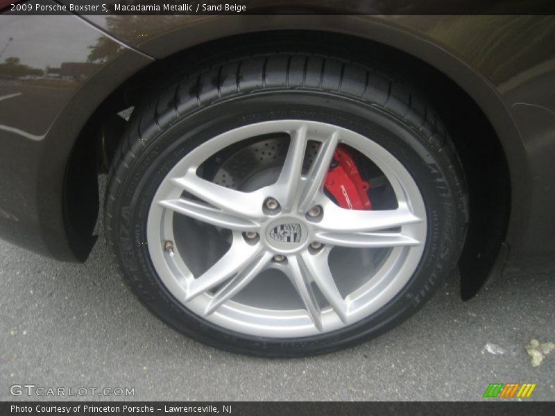 Macadamia Metallic / Sand Beige 2009 Porsche Boxster S