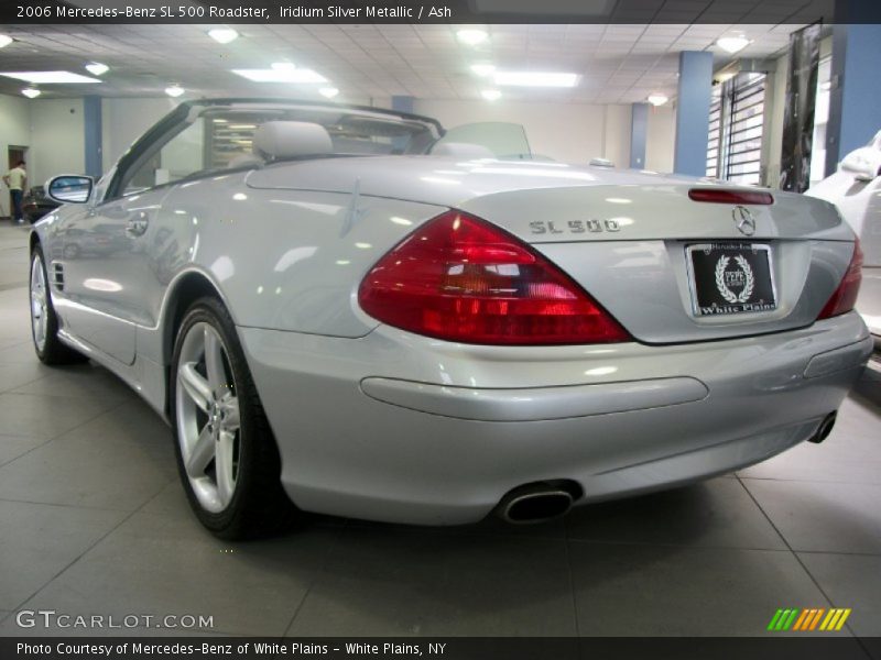 Iridium Silver Metallic / Ash 2006 Mercedes-Benz SL 500 Roadster