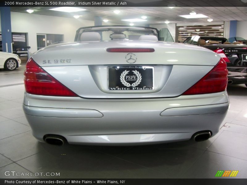 Iridium Silver Metallic / Ash 2006 Mercedes-Benz SL 500 Roadster