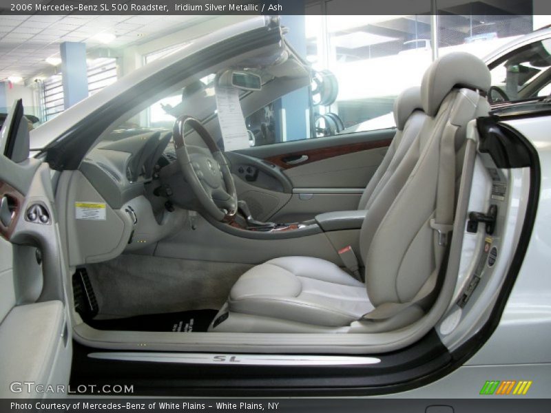 Iridium Silver Metallic / Ash 2006 Mercedes-Benz SL 500 Roadster