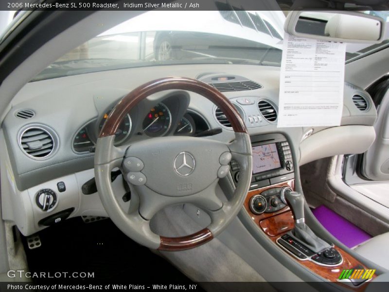 Iridium Silver Metallic / Ash 2006 Mercedes-Benz SL 500 Roadster