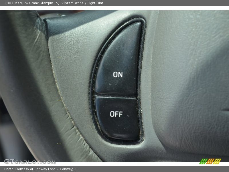 Vibrant White / Light Flint 2003 Mercury Grand Marquis LS