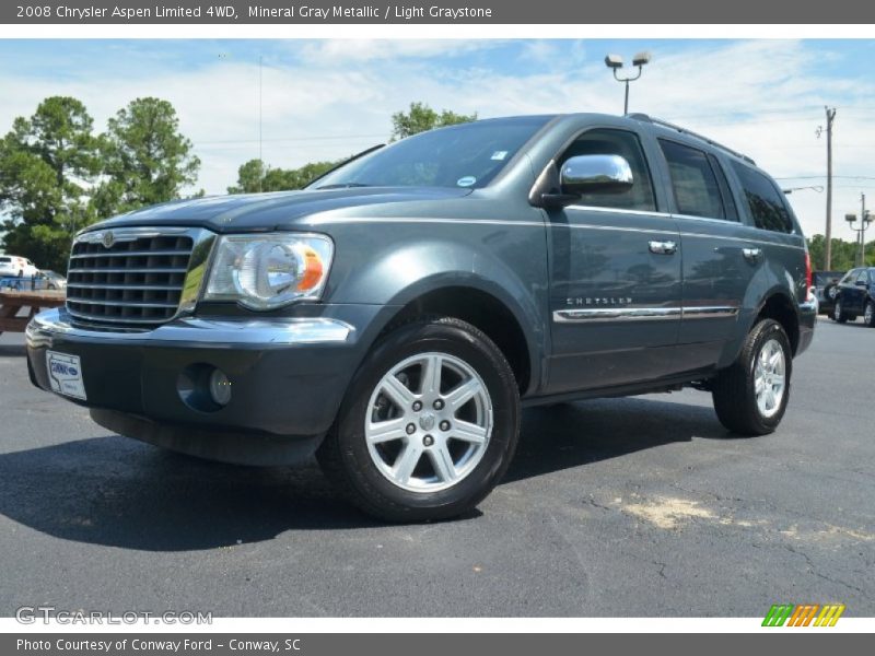 Mineral Gray Metallic / Light Graystone 2008 Chrysler Aspen Limited 4WD