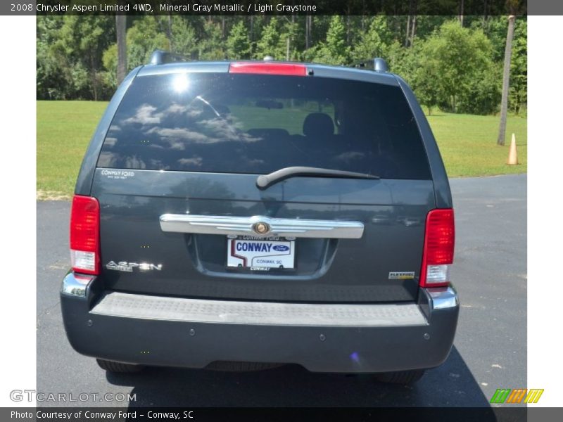 Mineral Gray Metallic / Light Graystone 2008 Chrysler Aspen Limited 4WD