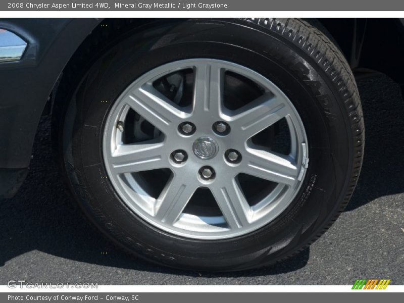 Mineral Gray Metallic / Light Graystone 2008 Chrysler Aspen Limited 4WD