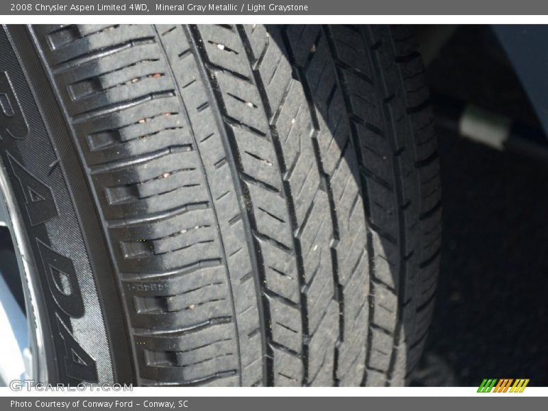 Mineral Gray Metallic / Light Graystone 2008 Chrysler Aspen Limited 4WD