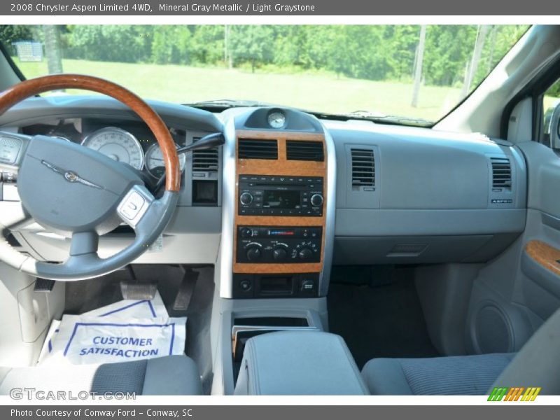 Mineral Gray Metallic / Light Graystone 2008 Chrysler Aspen Limited 4WD