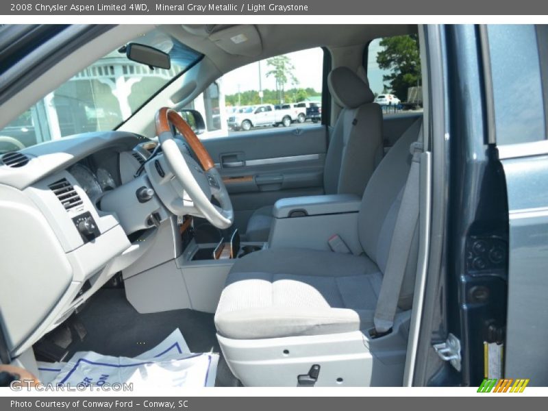 Mineral Gray Metallic / Light Graystone 2008 Chrysler Aspen Limited 4WD