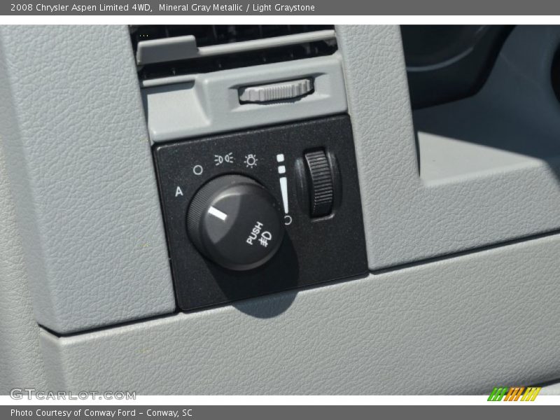 Mineral Gray Metallic / Light Graystone 2008 Chrysler Aspen Limited 4WD