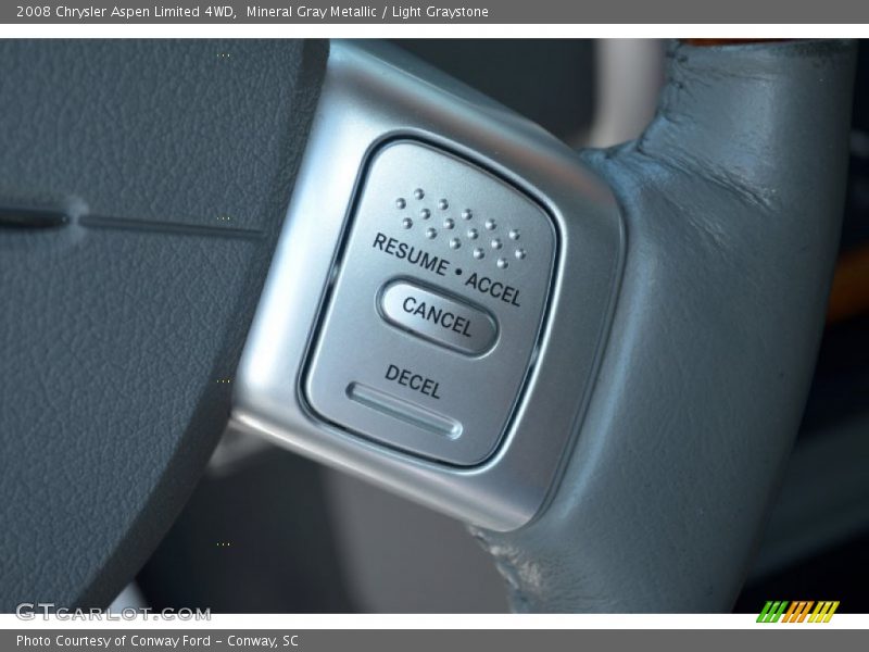 Mineral Gray Metallic / Light Graystone 2008 Chrysler Aspen Limited 4WD
