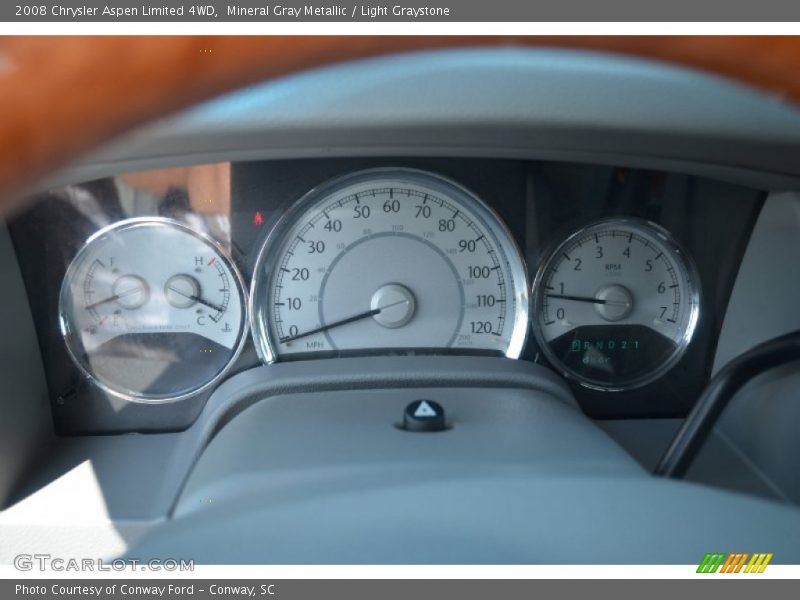 Mineral Gray Metallic / Light Graystone 2008 Chrysler Aspen Limited 4WD