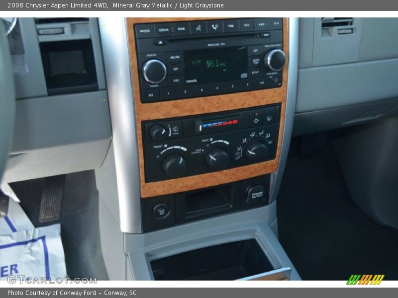 Mineral Gray Metallic / Light Graystone 2008 Chrysler Aspen Limited 4WD
