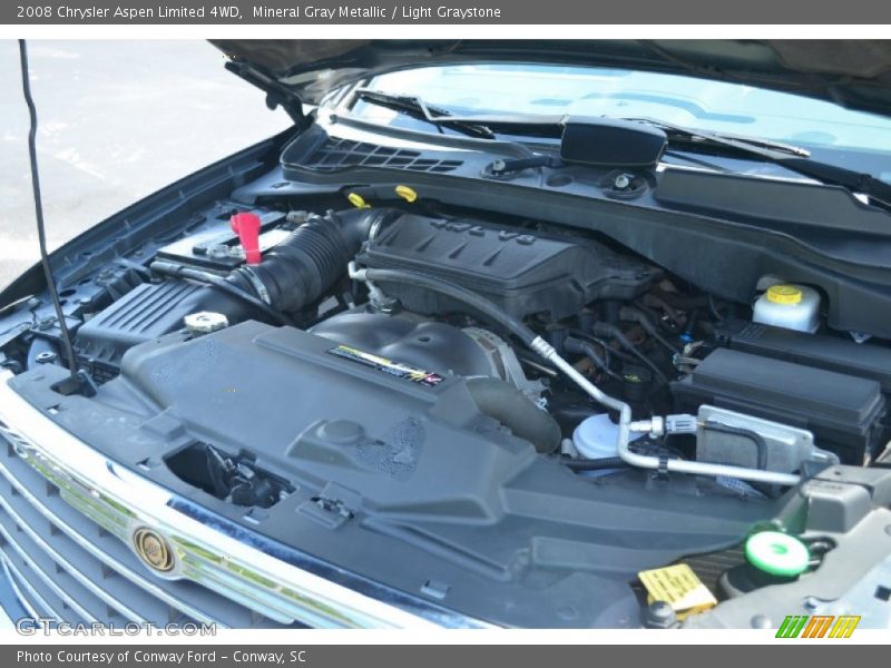 Mineral Gray Metallic / Light Graystone 2008 Chrysler Aspen Limited 4WD